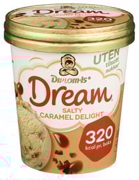 Salty Caramel Delight Uten Tilsatt Sukker, 0,5 l