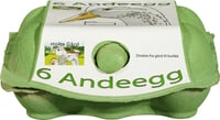 Andeegg 6stk 540g Holte