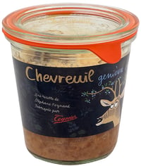 Terrine Rådyrpaté med Einebær og Solbær 200g Rougié