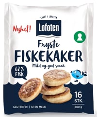 Fiskekaker 800g Lofoten