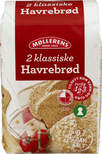 Møllerens Havrebrød Melmix 1000g