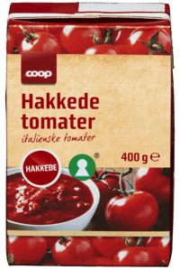 Coop Hakkede Tomater 400g