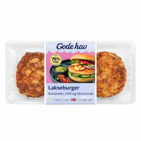 Lakseburger Koriander, chili og sitrussmak