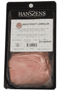 Hanssens Badsturøkt Lammelår 250g