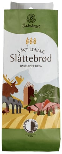 Slåttebrød 750g Heba