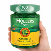 Möller's Tran Omega-3 Vitamin D+A+E