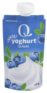 Q Frokostyoghurt Blåbær 125g pose