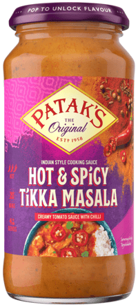 Patak's Tikka Masala Hot & Spicy 450g