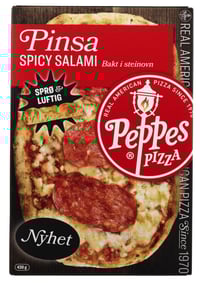 Peppes Pizza Pinsa Spicy Salami 430g