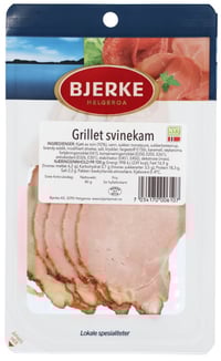 Grillet Svinekam 80g Bjerke