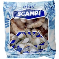 Øfas Asc Rå Scampi m/Skall 8/12 500g