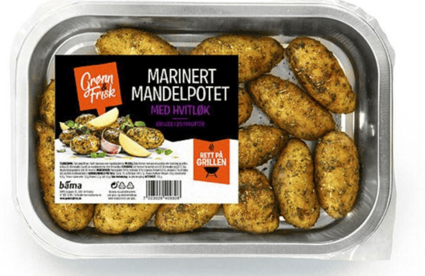 Mandelpotet Hvitløk 350g Grønn&Frisk