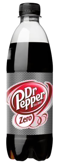 Dr Pepper Zero 0,5l flaske