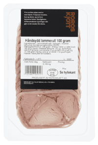 Røroskjøtt Skivet Lammerull 100g