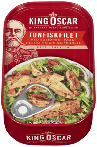 King Oscar Tunfisk Soltørkede Tomater 115g