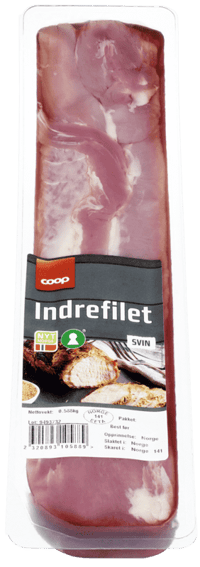 Coop Indrefilet av Svin ca 550g