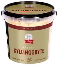 Kremet Kyllinggryte i Bøtte