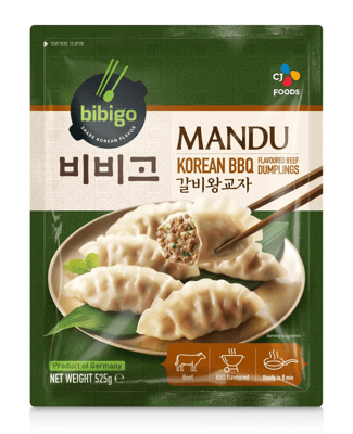 Mandu Korean Bbq Dumplings 525g Bibigo