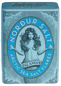 Havsalt Boks 125g Nordur