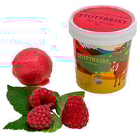 Bringebærsorbet med Skje i Lokk 125ml Stuttreist Is & Sorbet