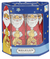 Rieglein Julenisser Sjokolade 10pk 125g