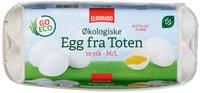 Egg Økologisk M/L 10stk Eldorado