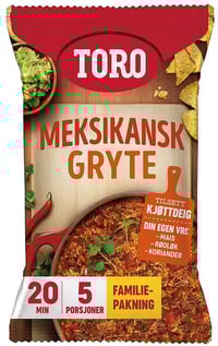 Meksikansk Gryte Familiepakning, 284 g