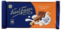 Fazer Salty Toffee Sjokoladeplate 16x145g