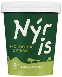 Nyr Is Økologisk 0,5l Grøndalen