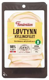 Kylling Løvtynn 100g Finsbråten