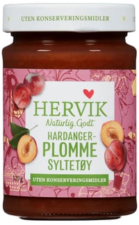 Plommesyltetøy 320g Hervik