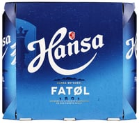 Hansa Fatøl 0,5lx6 boks