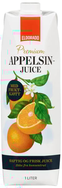 Appelsinjuice m/Fruktkjøtt 1l Eldorado