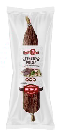 Reinsdyrpølse 300g Toten Kjøtt