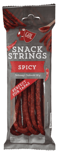 GØL Spicy Strings Snack 90g