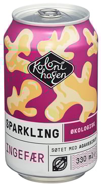 Sparkling Ingefær 330ml Kolonihagen
