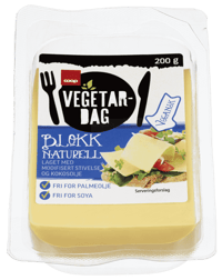 Coop Vegetardag Blokk Naturell 200g