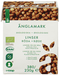 Änglamark Røde Linser 380g