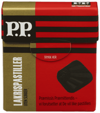 P.P Lakrispastiller 24g