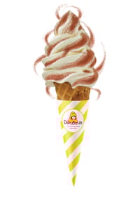 Diplom-is Pulverstrøssel med Sjokoladesmak