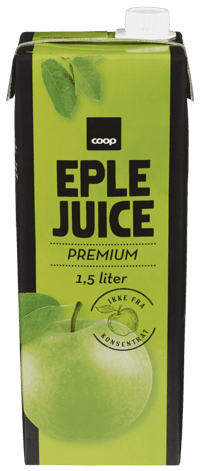 Coop Premium Eplejuice 1,5l