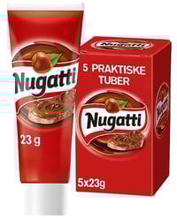 Nugatti Porsjon 5x25g Tube