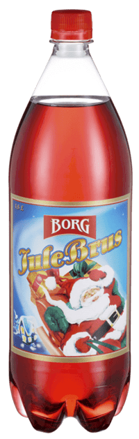 Borg Rød Julebrus 1,5l