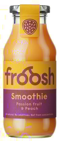 Froosh Fersken Pasjonsfrukt Smoothie 250ml