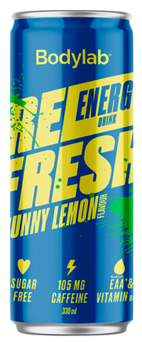 Bodylab Refresh Energy Sunny Lemon 330 ml