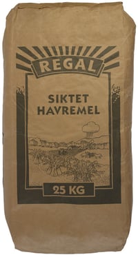 Havremel Siktet 25kg Sekk Regal