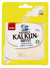 Coop Naturell Kalkunryst 100g
