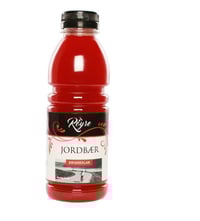 Jordbærsaft Drikkeklar 0,5l flaske Røyse