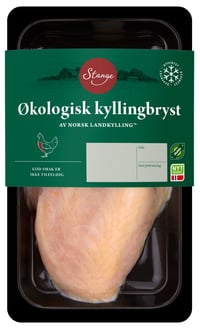 Kyllingbryst Øko Fr 300gr Stange