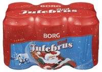 Borg Julebrus Rød 6stk x 0,33l